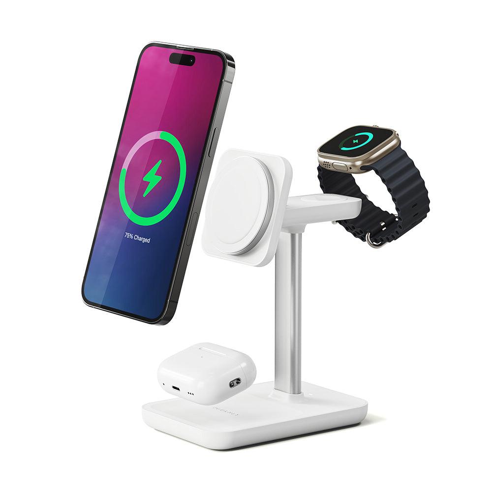 TRIO ULTRA 3-in-1 Fast Wireless Charging Station